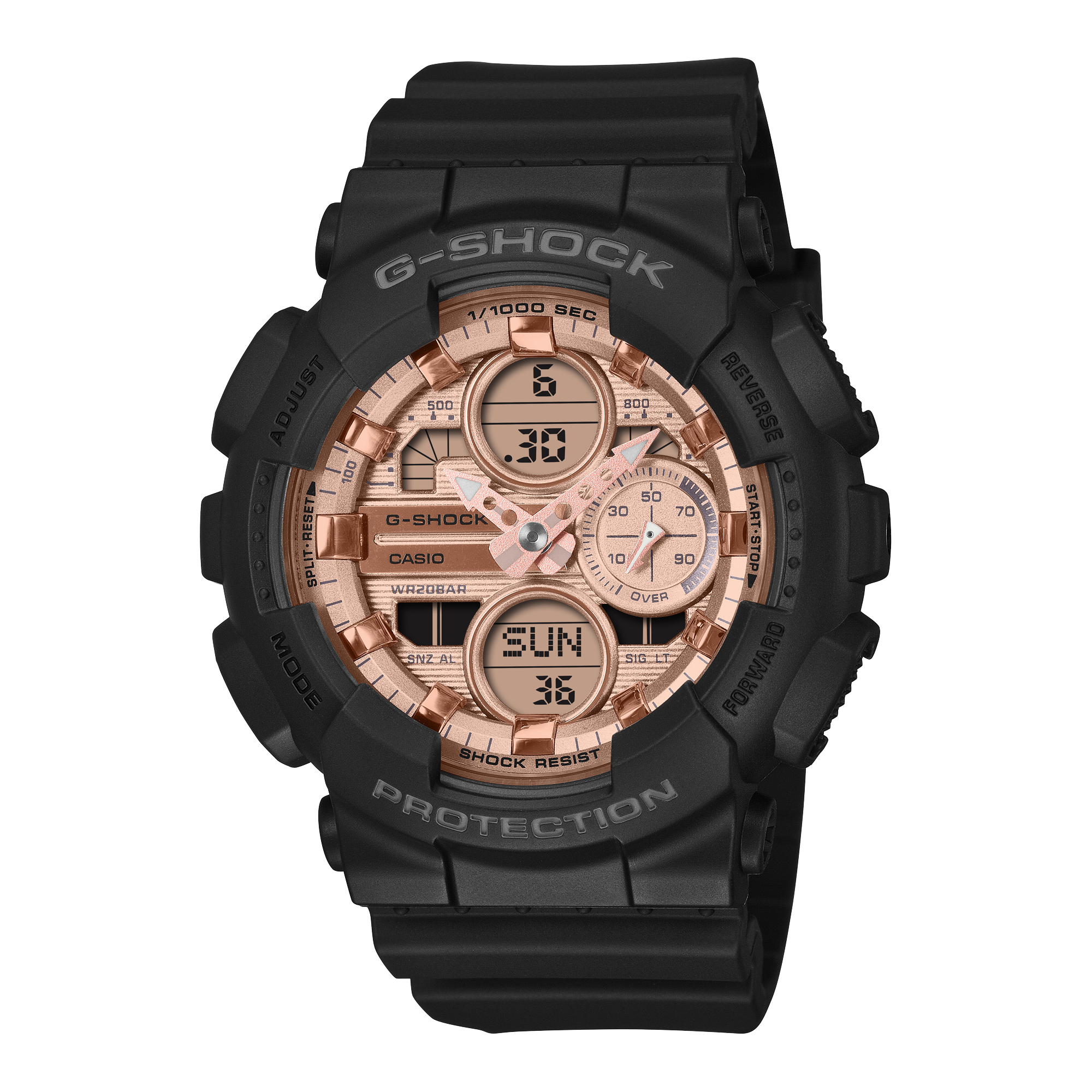 Casio G-Shock GMA-S140PG-1A Analogue-Digital Watch for Women