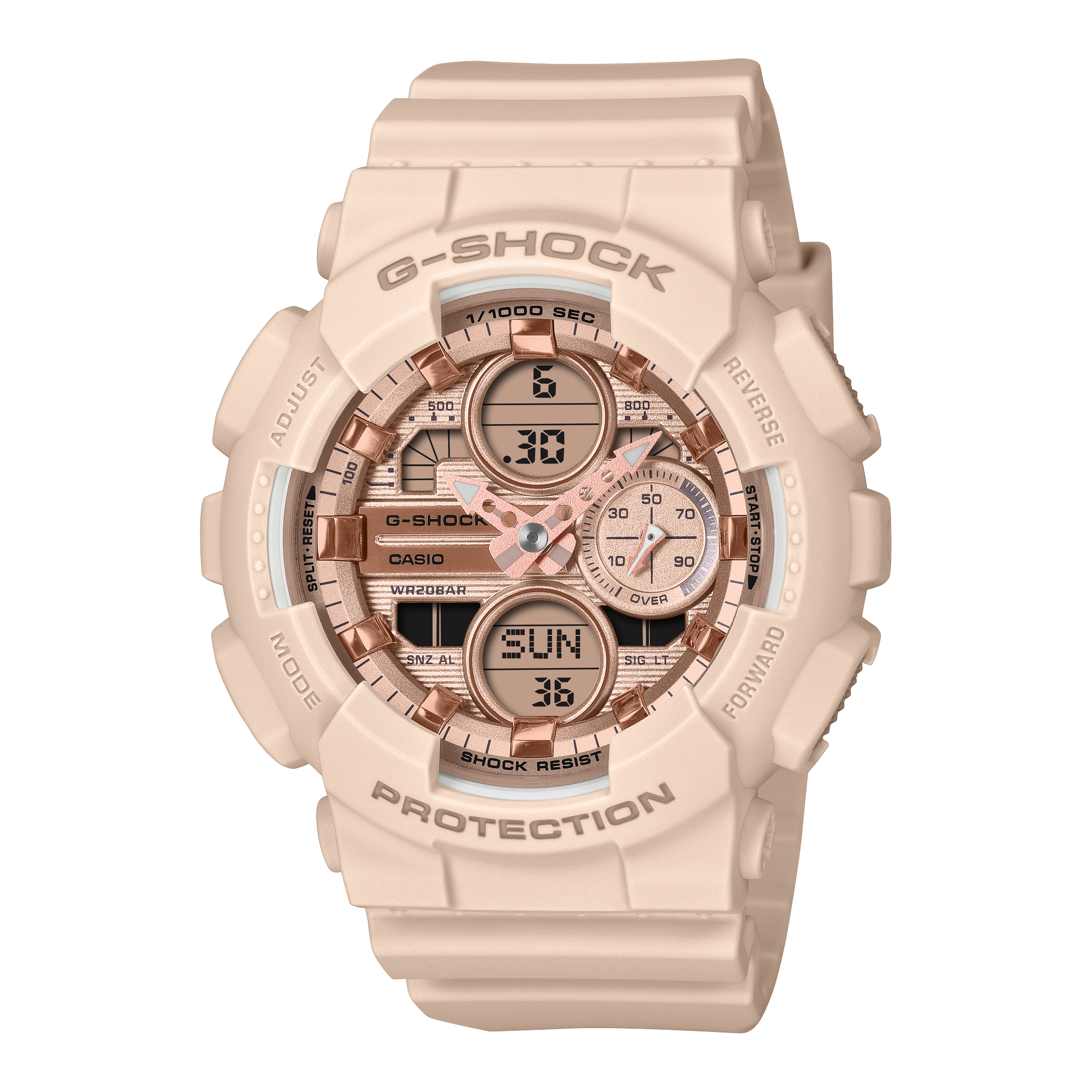 Casio G-Shock GMA-S140PG-4A Analogue-Digital Watch for Women