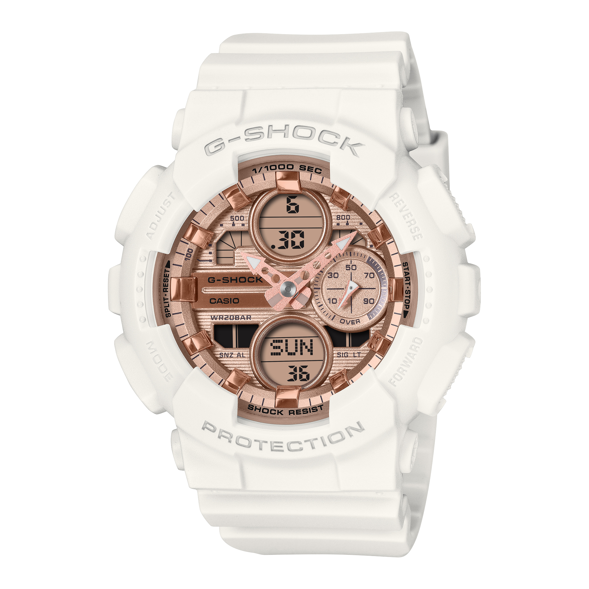 Casio G-Shock GMA-S140PG-7A Analogue-Digital Watch for Women