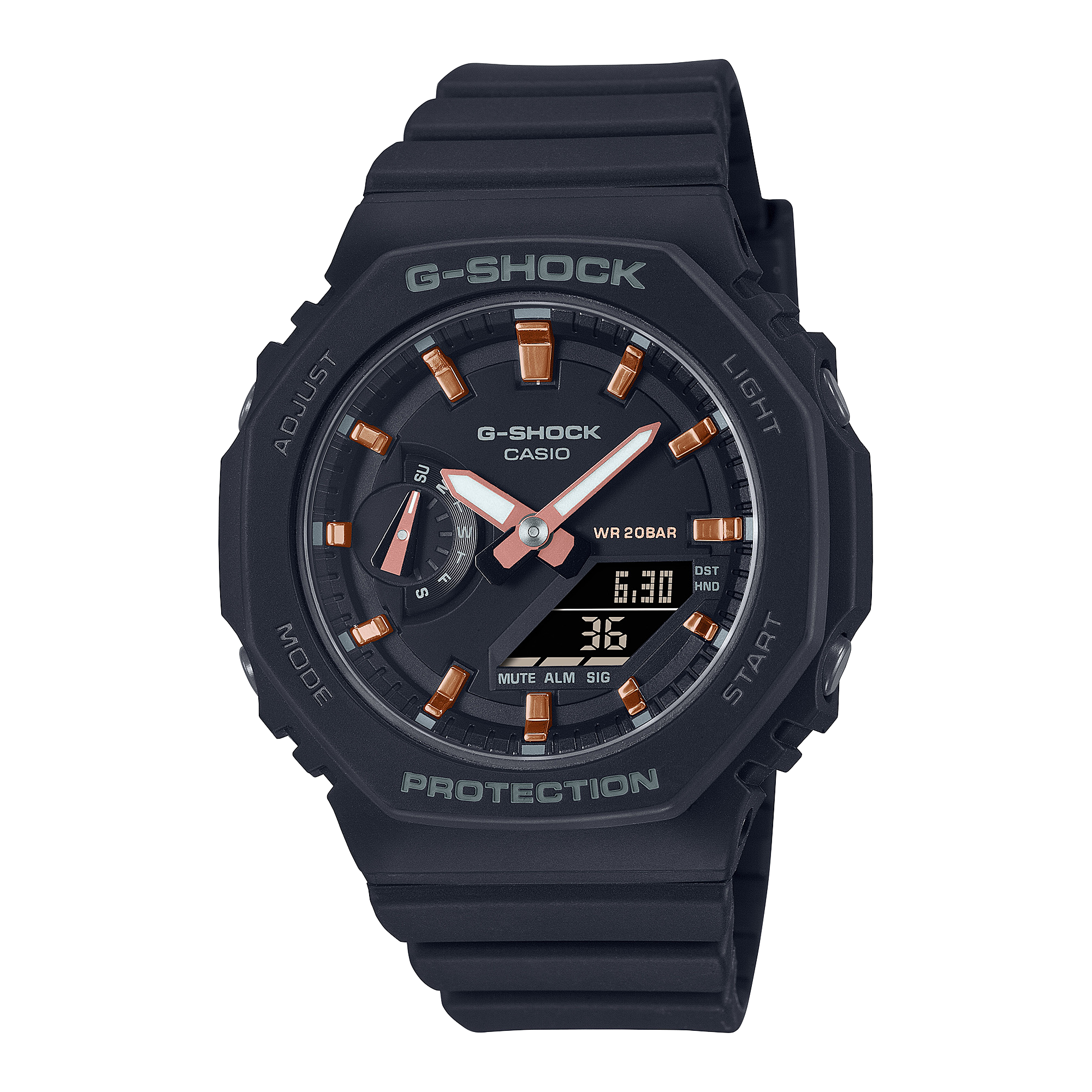 Casio G-Shock GMA-S2100-1A Analogue-Digital Watch for Women