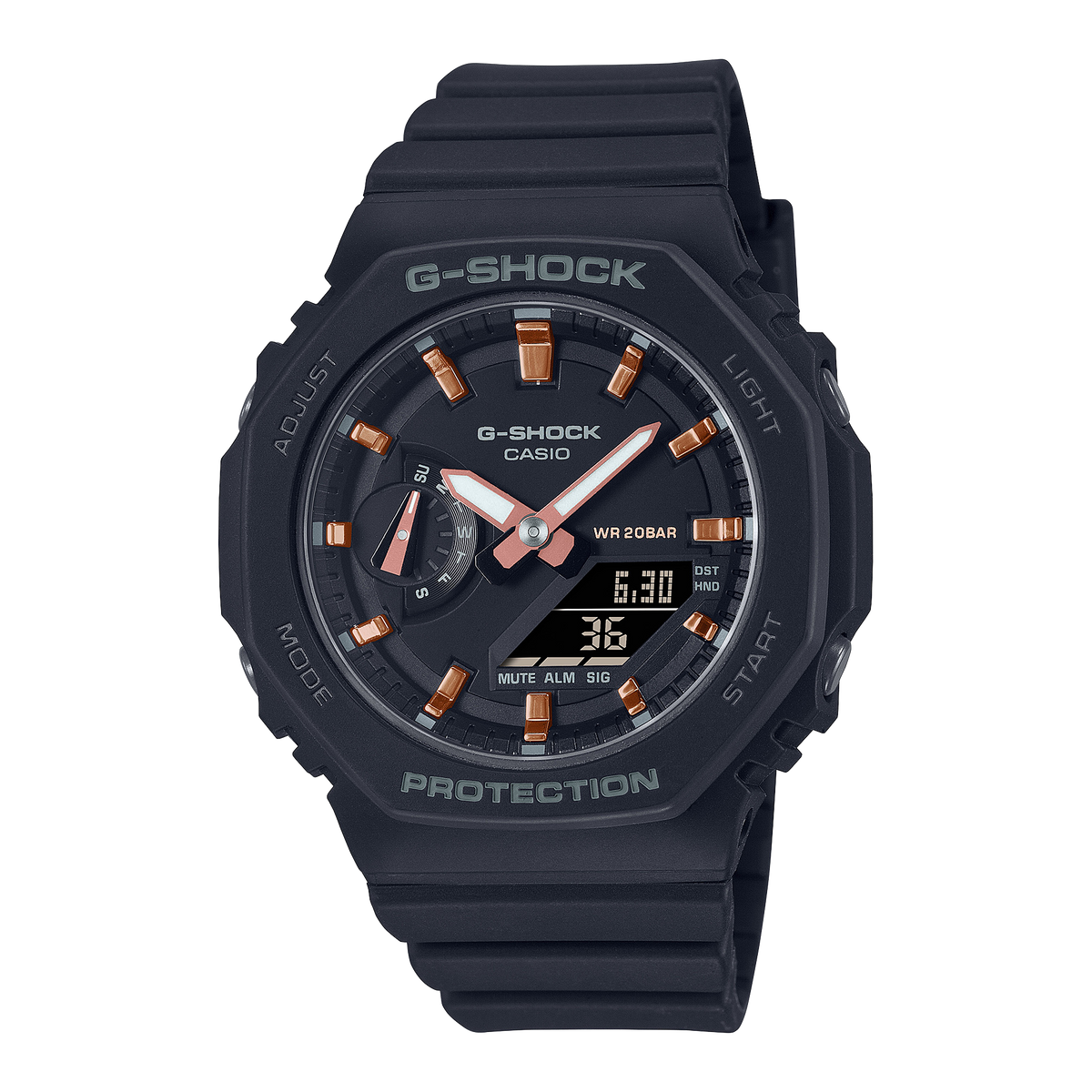 Casio G-Shock GMA-S2100-1A – front view