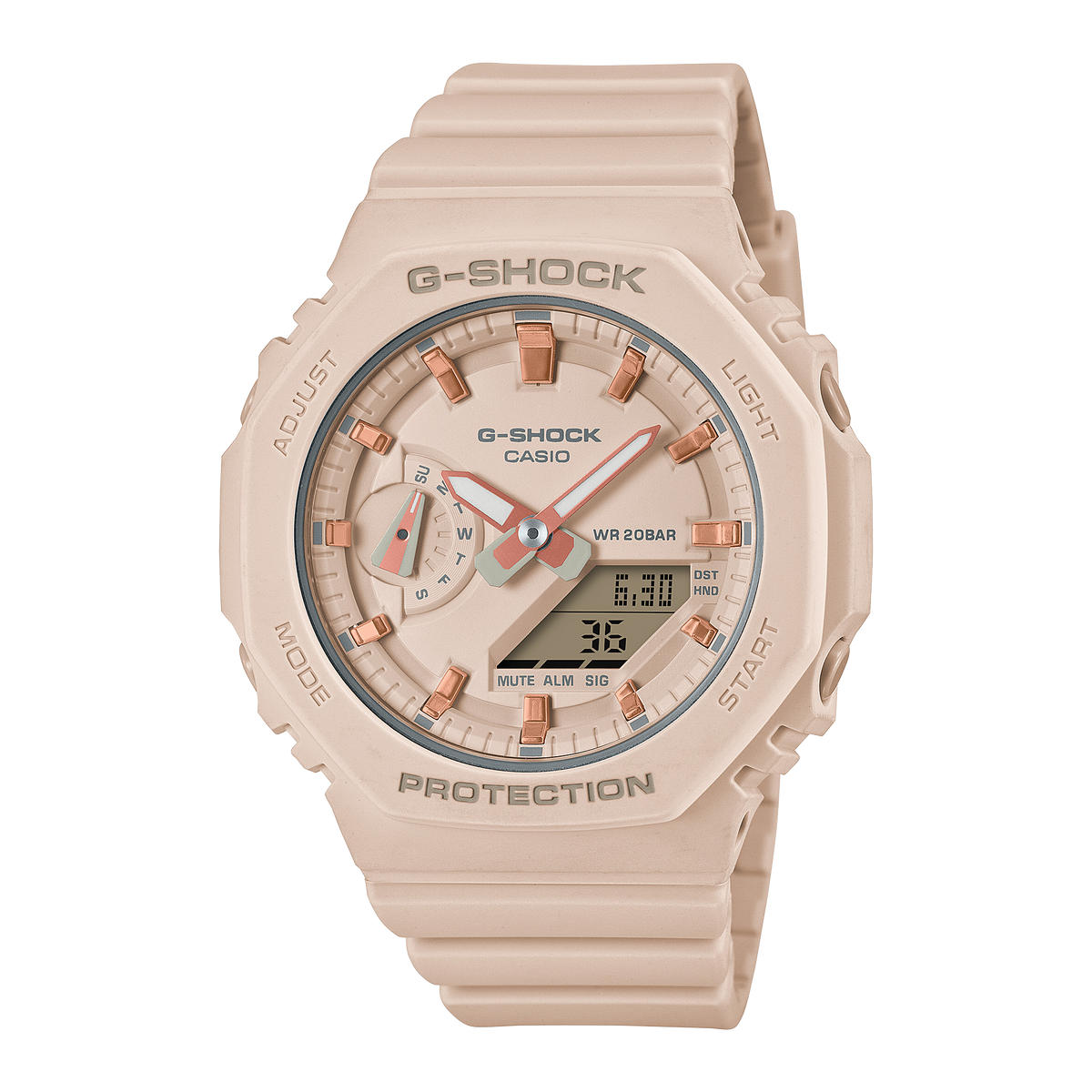 Casio G-Shock GMA-S2100-4A – alternate front view