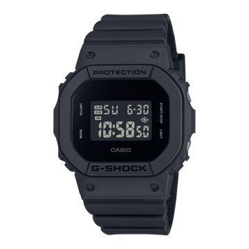 Casio G-Shock GMD-S5610BB-1 – front three-quarter view