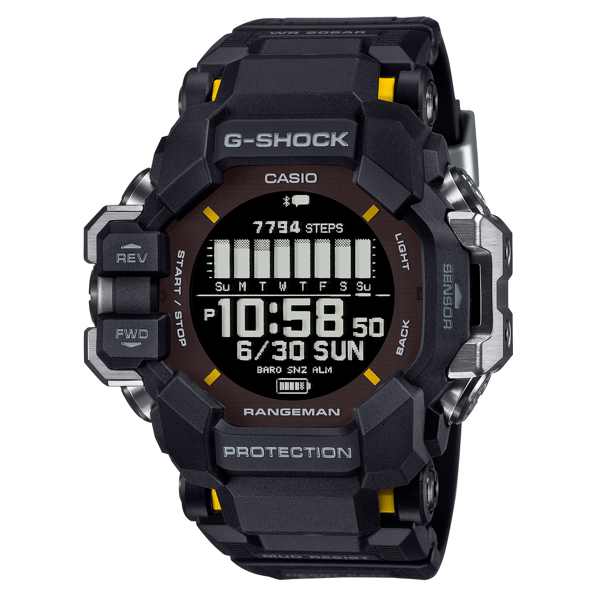 Casio G-Shock GPR-H1000-1 – front three-quarter view
