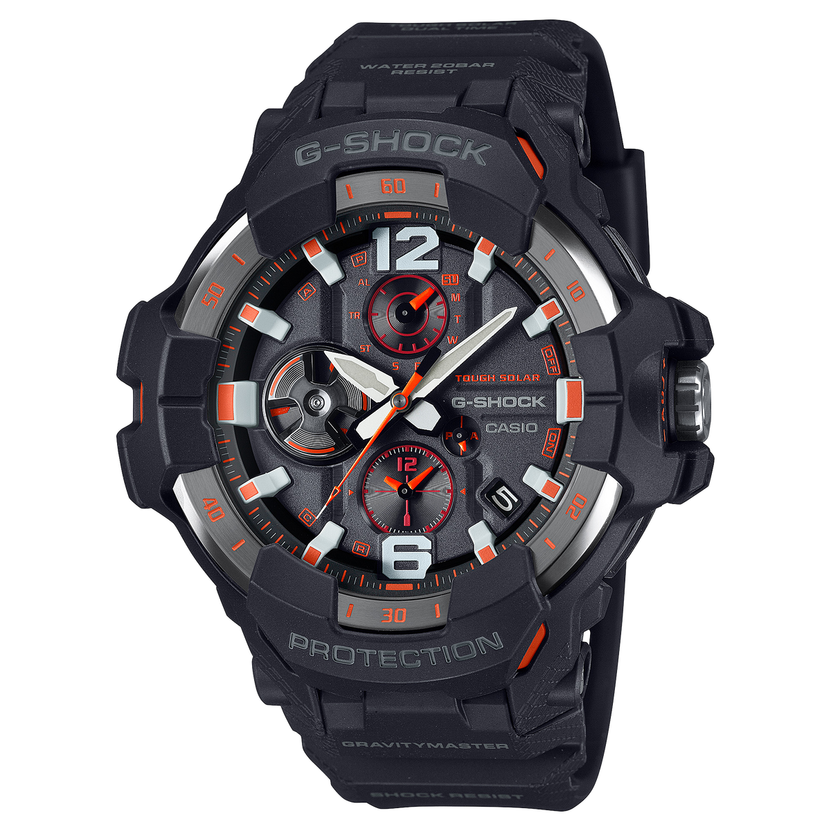 Casio G-Shock GR-B300-1A4 – front three-quarter view