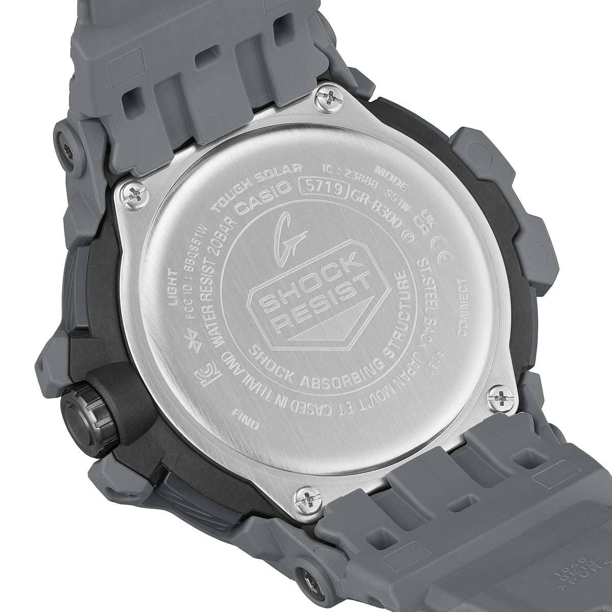 Casio G-Shock GR-B300-8A2 – angled view