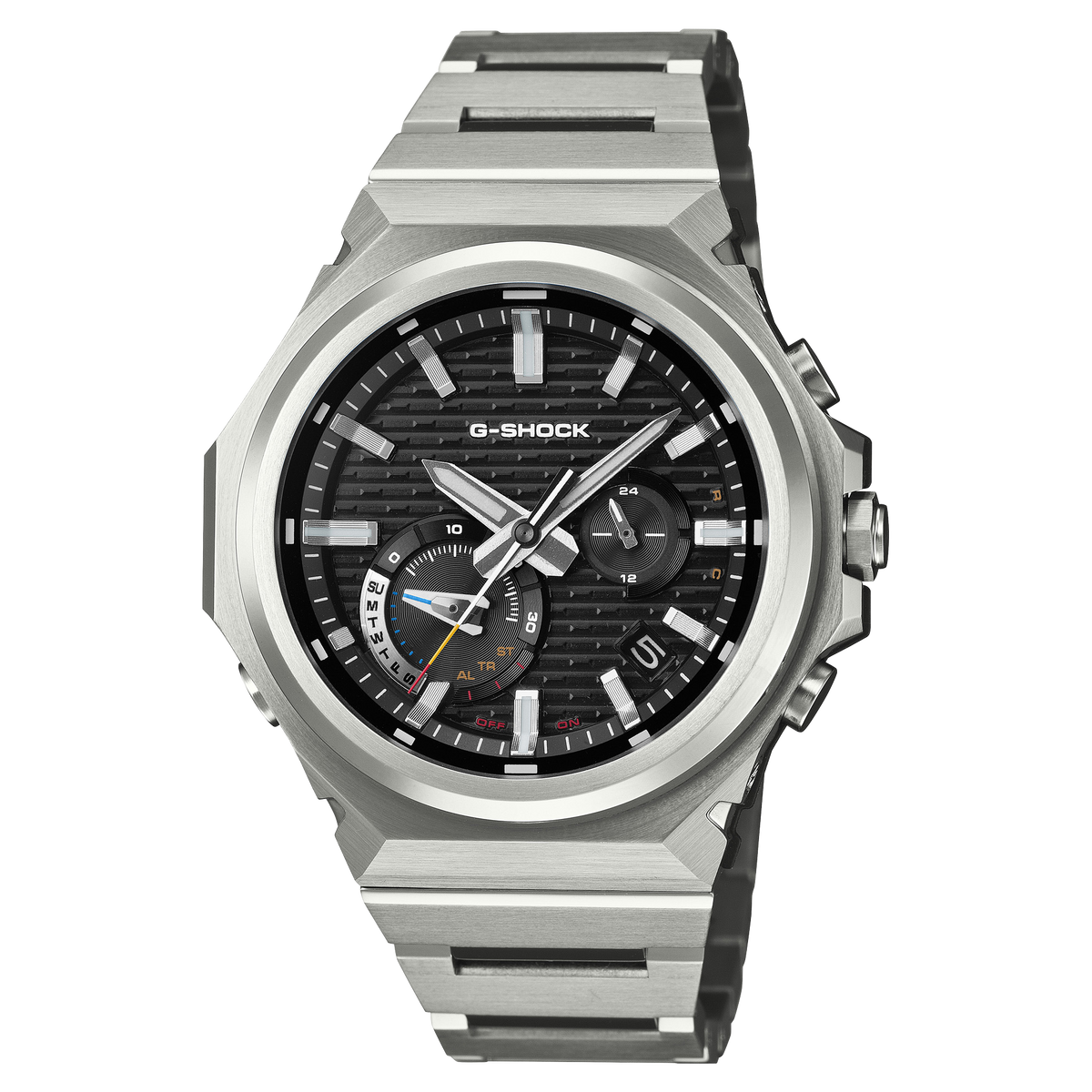 Casio G-Shock GST-B1000D-1A – front three-quarter view