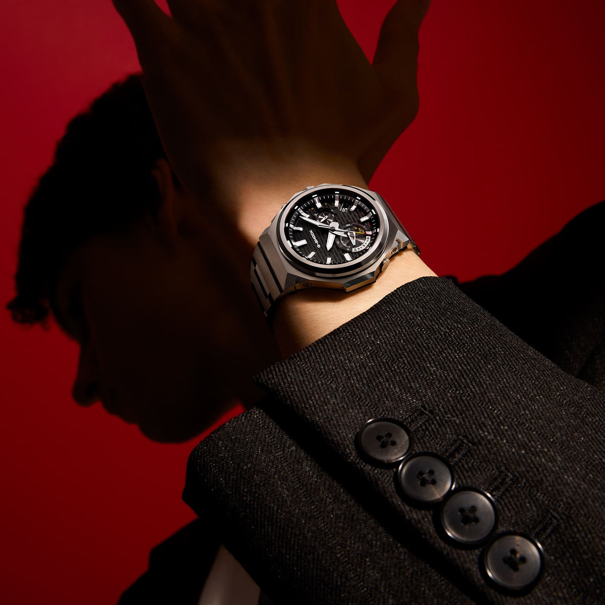 Casio G-Shock GST-B1000D-1A – on the wrist