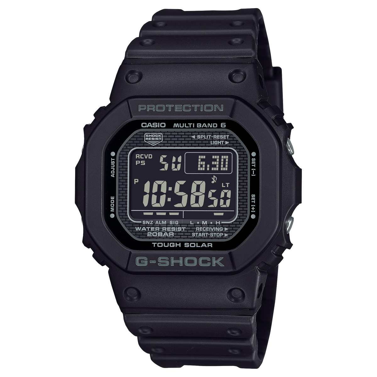 Casio G-Shock GW-5000HS-1 – front three-quarter view