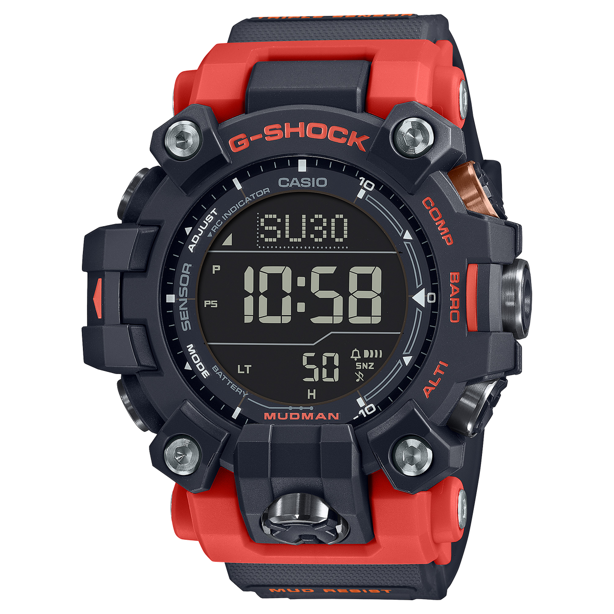 Casio G-Shock GW-9500-1A4 – front three-quarter view