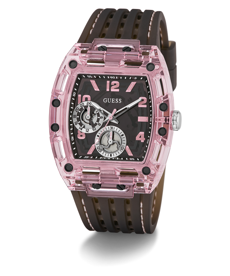 GUESS GW0032G3 Mens Sporting Pink Black Watch