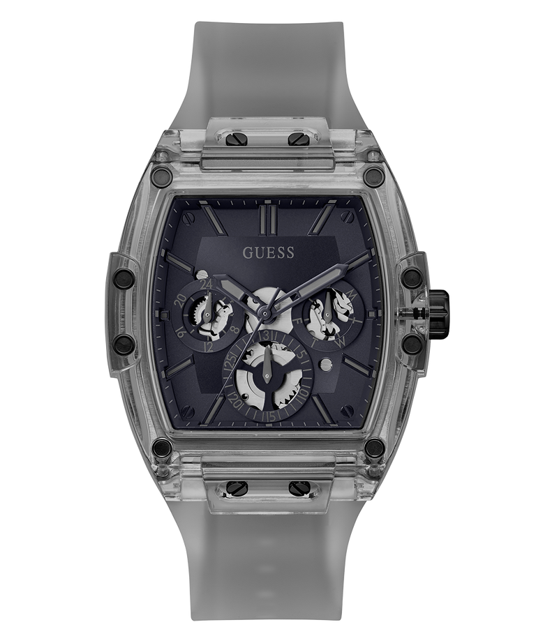 GUESS Mens Grey Multi-function Watch-GW0203G9