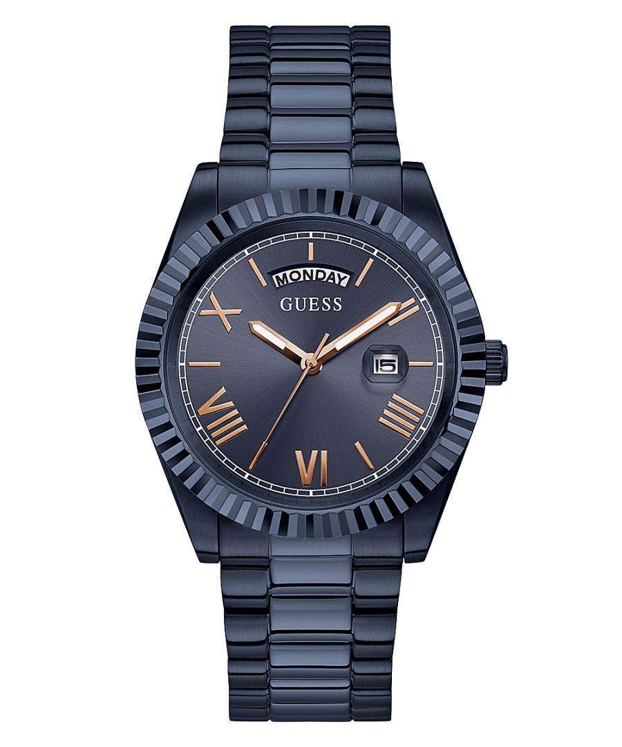 NAVY CASE NAVY STAINLESS STEEL WATCH - Kamal Watch Company