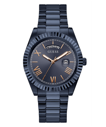 NAVY CASE NAVY STAINLESS STEEL WATCH - Kamal Watch Company