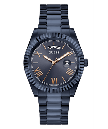 NAVY CASE NAVY STAINLESS STEEL WATCH - Kamal Watch Company