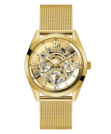 GOLD TONE CASE GOLD TONE STAINLESS STEEL/MESH WATCH - Kamal Watch Company