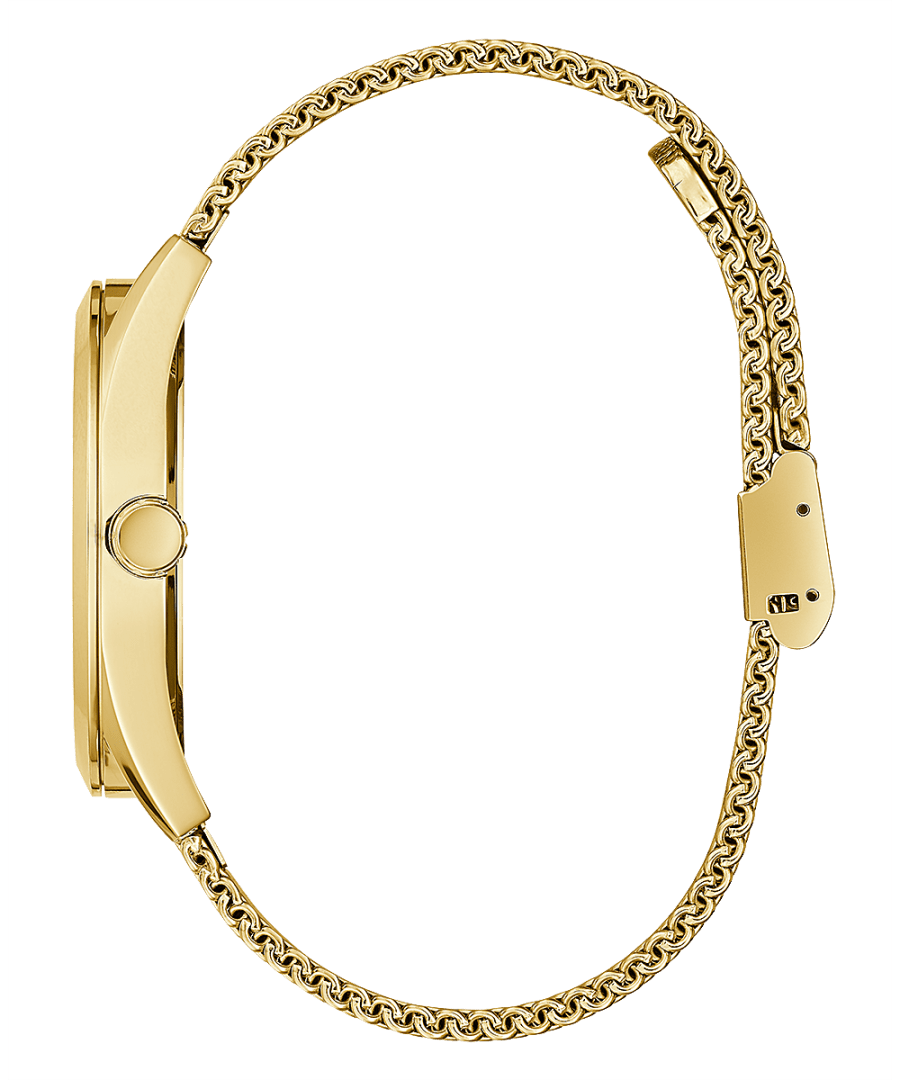 GOLD TONE CASE GOLD TONE STAINLESS STEEL/MESH WATCH - Kamal Watch Company