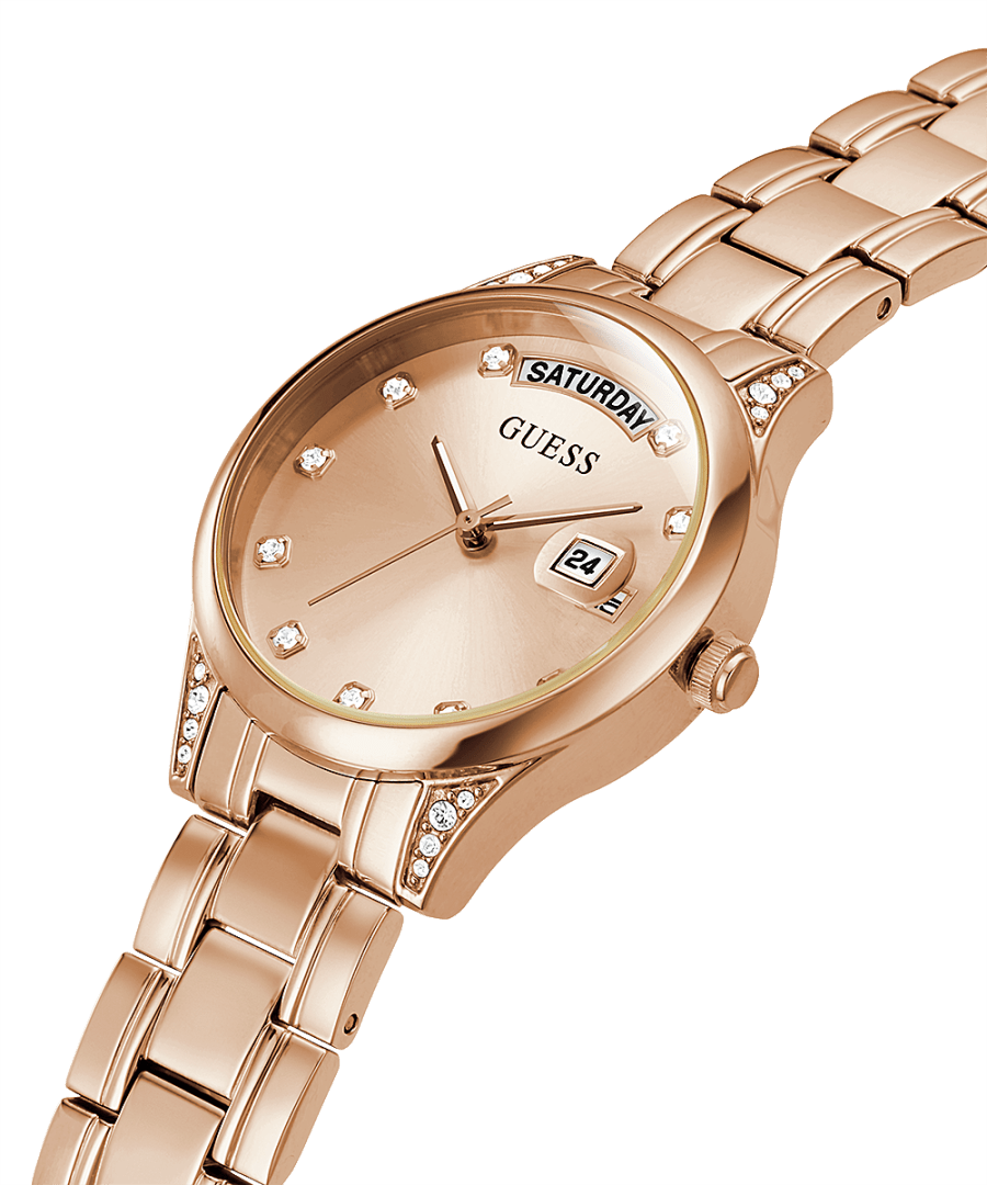ROSE GOLD TONE CASE ROSE GOLD TONE STAINLESS STEEL 316L WATCH - Kamal Watch Company