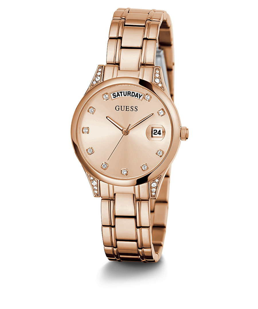 ROSE GOLD TONE CASE ROSE GOLD TONE STAINLESS STEEL 316L WATCH - Kamal Watch Company