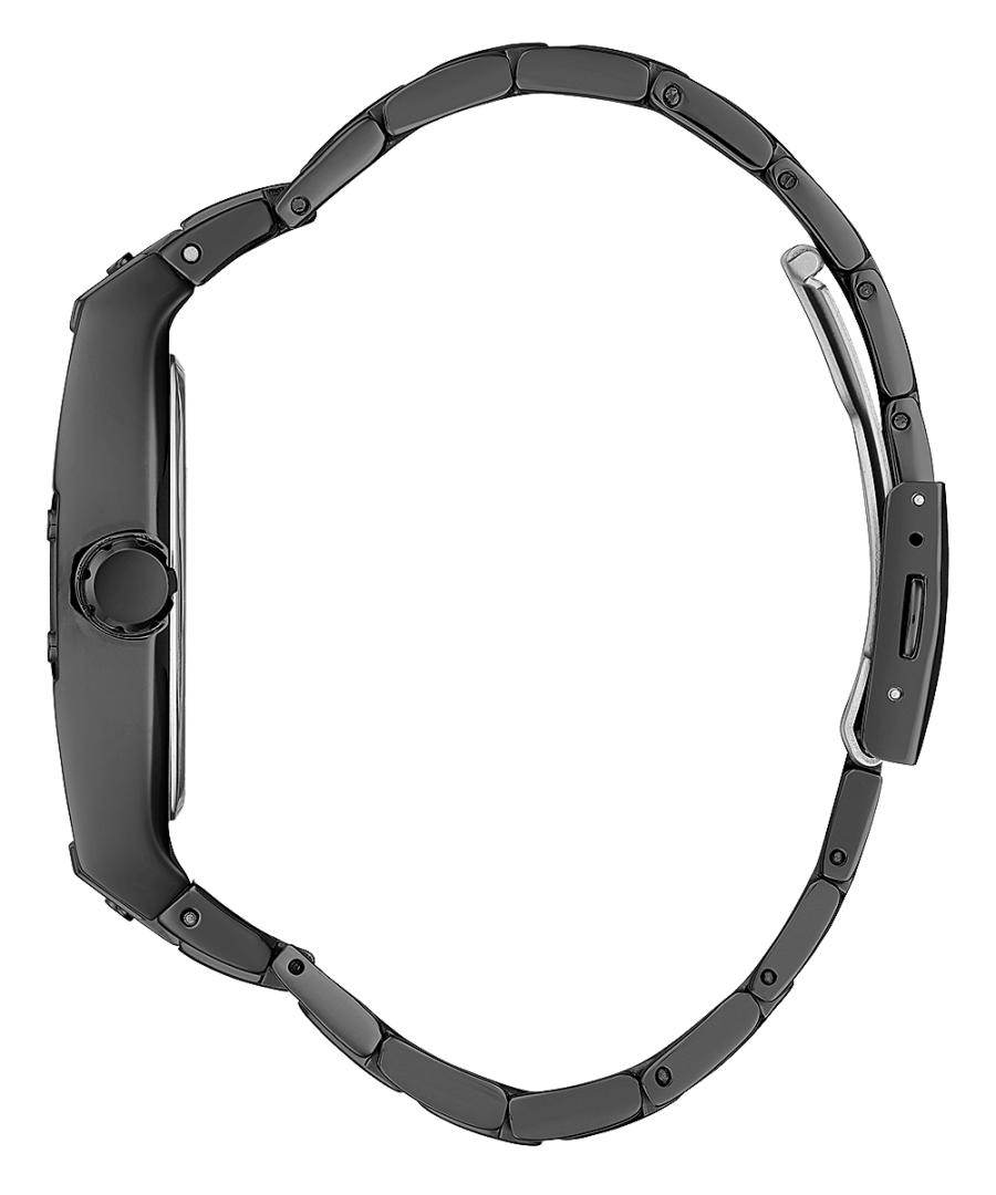 BLACK CASE BLACK STAINLESS STEEL WATCH - Kamal Watch Company