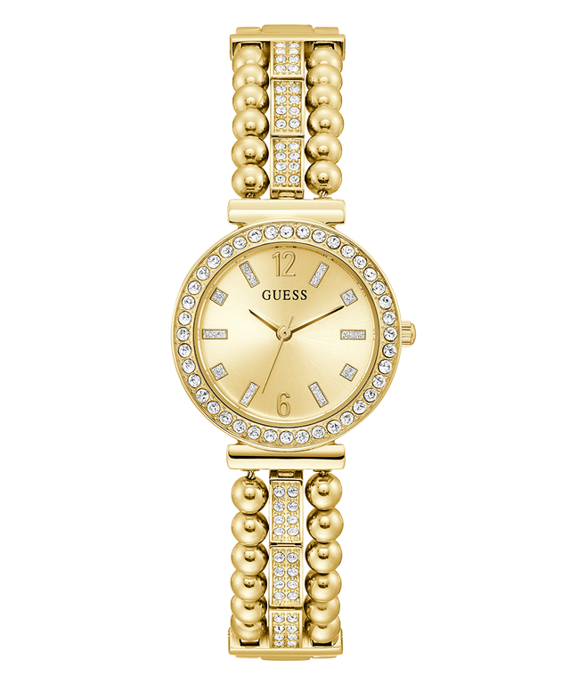 GUESS Ladies Gold Tone Analog Watch