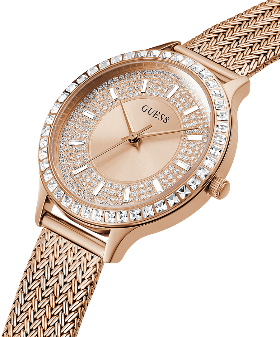 ROSE GOLD TONE CASE ROSE GOLD TONE STAINLESS STEEL WATCH