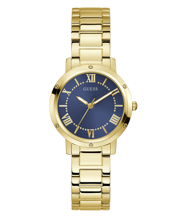 GUESS Ladies Gold Tone Analog Watch