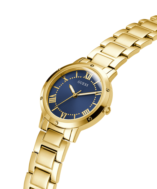 GUESS Ladies Gold Tone Analog Watch