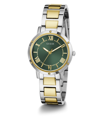 GUESS GW0404L5 Ladies 2-Tone Analog Watch
