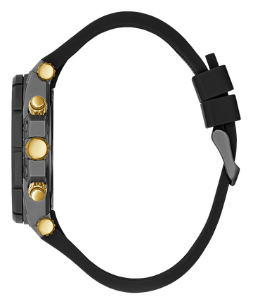 ECO-FRIENDLY GUNMETAL AND BLACK BIO-BASED AND RECYCLABLE WATCH - Kamal Watch Company