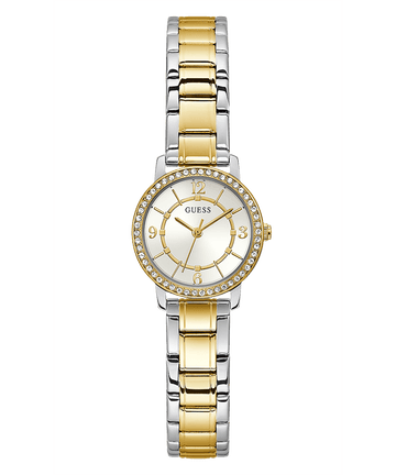 SILVER TONE/GOLD TONE CASE SILVER TONE/GOLD TONE STAINLESS STEEL WATCH - Kamal Watch Company