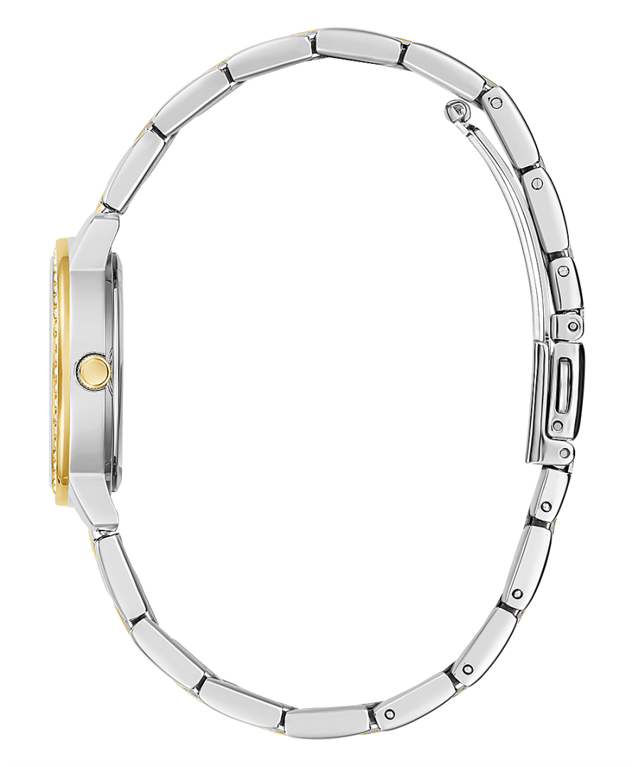 SILVER TONE/GOLD TONE CASE SILVER TONE/GOLD TONE STAINLESS STEEL WATCH - Kamal Watch Company