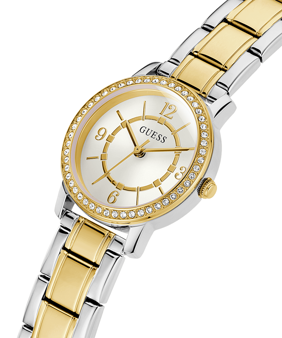 SILVER TONE/GOLD TONE CASE SILVER TONE/GOLD TONE STAINLESS STEEL WATCH - Kamal Watch Company