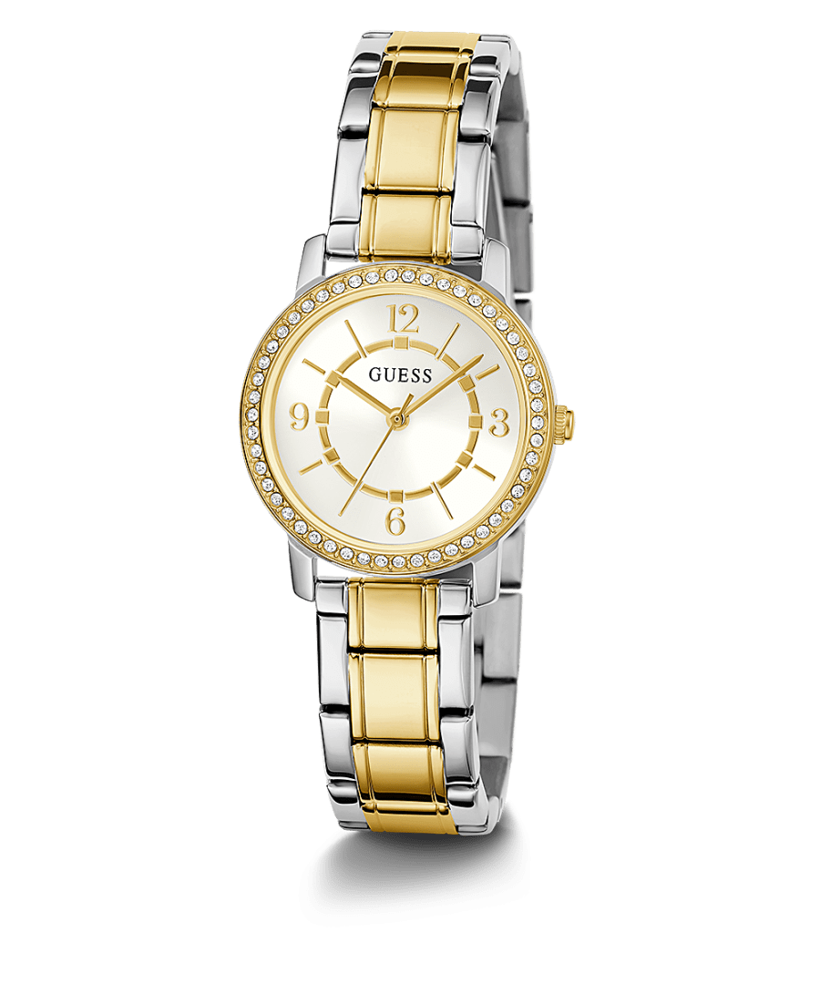 SILVER TONE/GOLD TONE CASE SILVER TONE/GOLD TONE STAINLESS STEEL WATCH - Kamal Watch Company