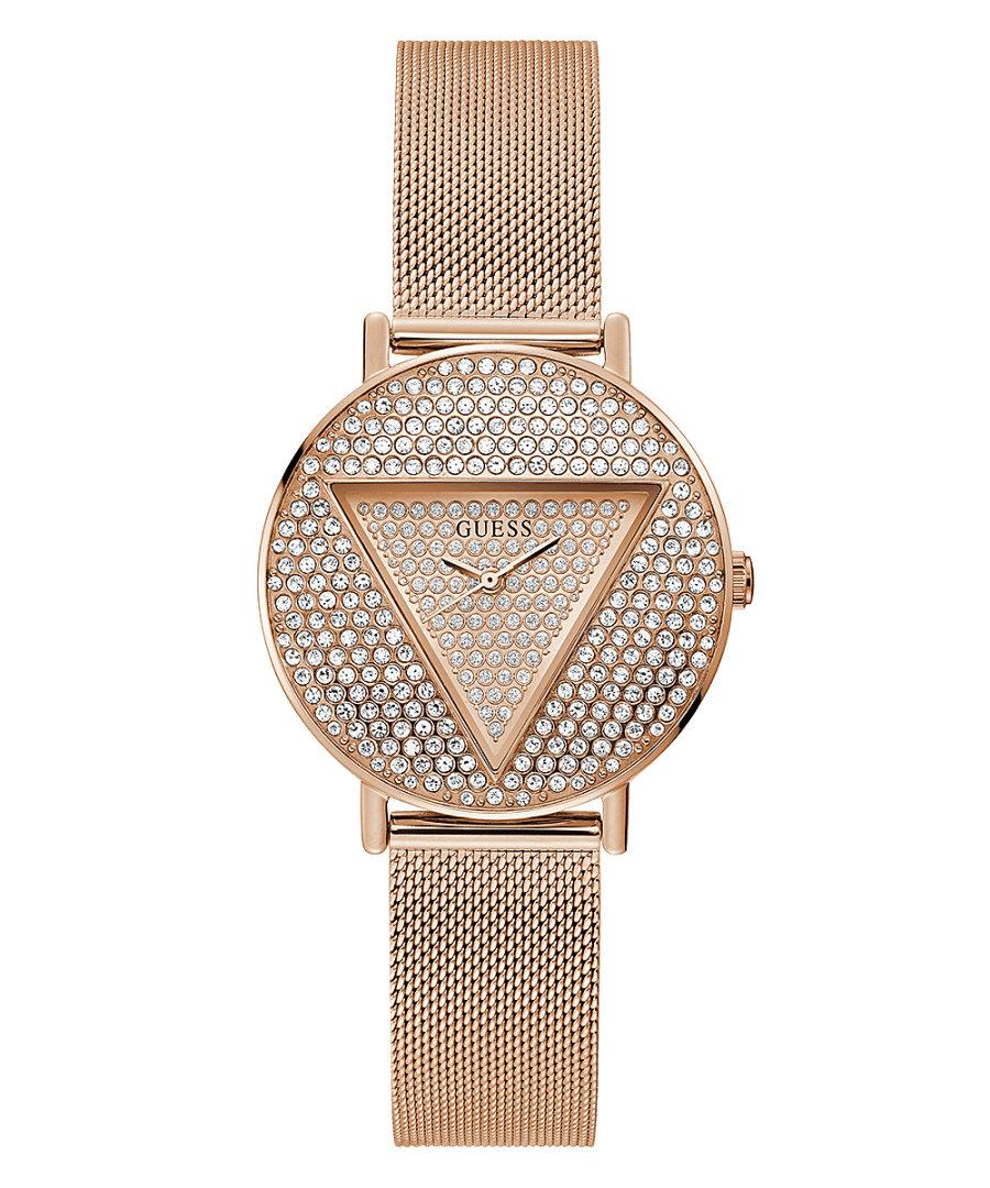 ROSE GOLD TONE CASE ROSE GOLD TONE STAINLESS STEEL/MESH WATCH - Kamal Watch Company