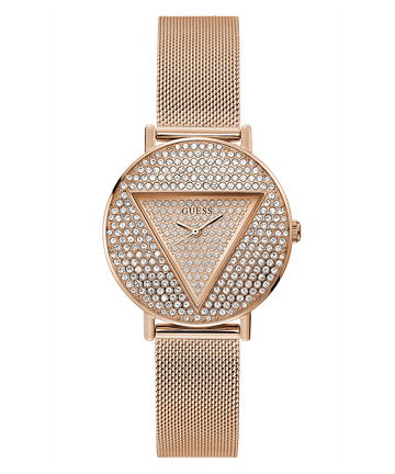 ROSE GOLD TONE CASE ROSE GOLD TONE STAINLESS STEEL/MESH WATCH - Kamal Watch Company