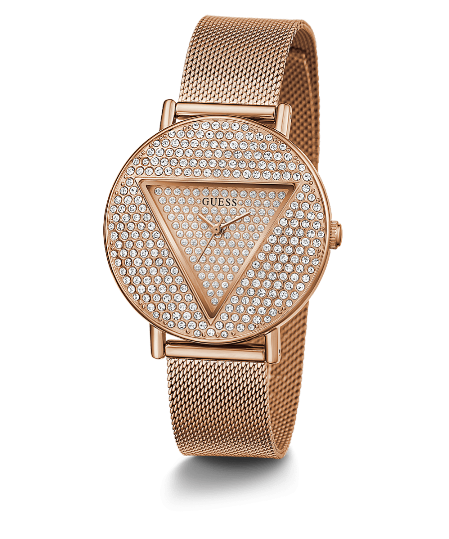 ROSE GOLD TONE CASE ROSE GOLD TONE STAINLESS STEEL/MESH WATCH