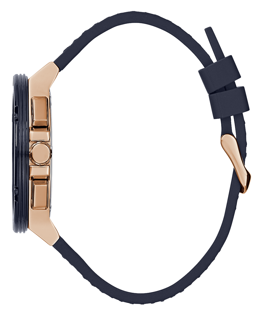 NAVY CASE NAVY SILICONE WATCH - Kamal Watch Company