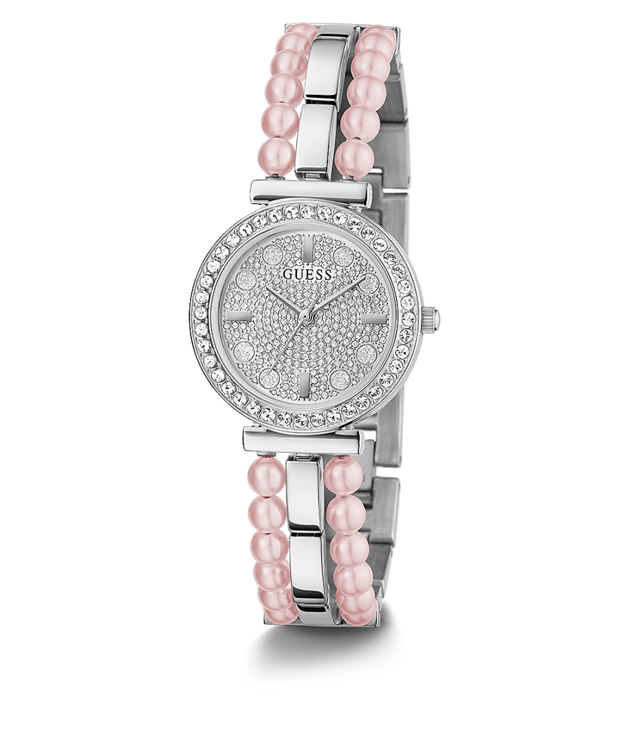 SILVER TONE CASE SILVER TONE STAINLESS STEEL WATCH - Kamal Watch Company