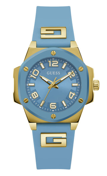GUESS G HYPE Women Turquoise Round Dial Analog Watch - GW0555L3
