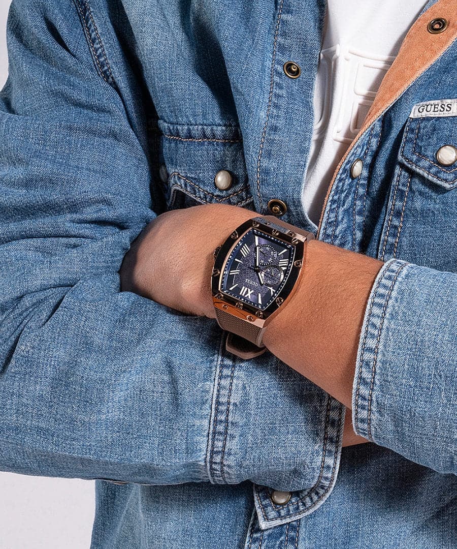 COFFEE CASE BROWN SILICONE WATCH - Kamal Watch Company