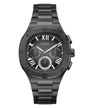BLACK CASE BLACK STAINLESS STEEL WATCH - Kamal Watch Company