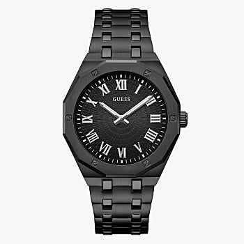 BLACK CASE BLACK STAINLESS STEEL WATCH-GW0575G3 - Kamal Watch Company