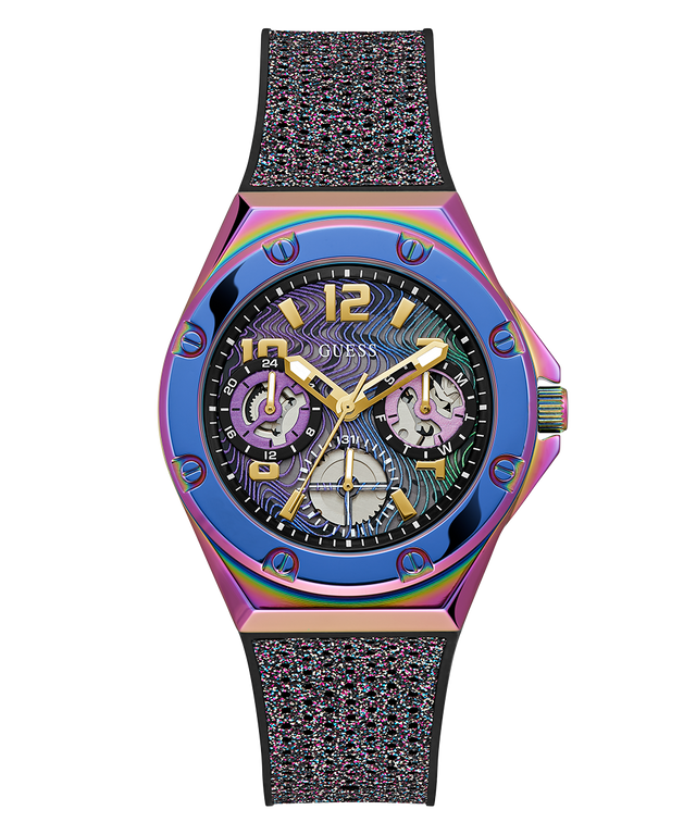 GUESS Ladies 2-Tone Iridescent Multi-function Watch-GW0620L4