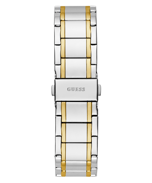 GUESS Mens 2-Tone Silver Analog Watch-GW0626G4