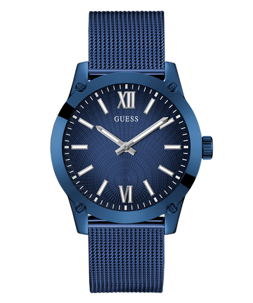 GUESS Mens Blue Analog Watch-GW0629G3