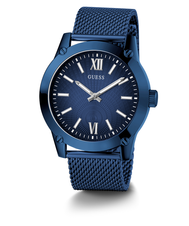 GUESS Mens Blue Analog Watch-GW0629G3
