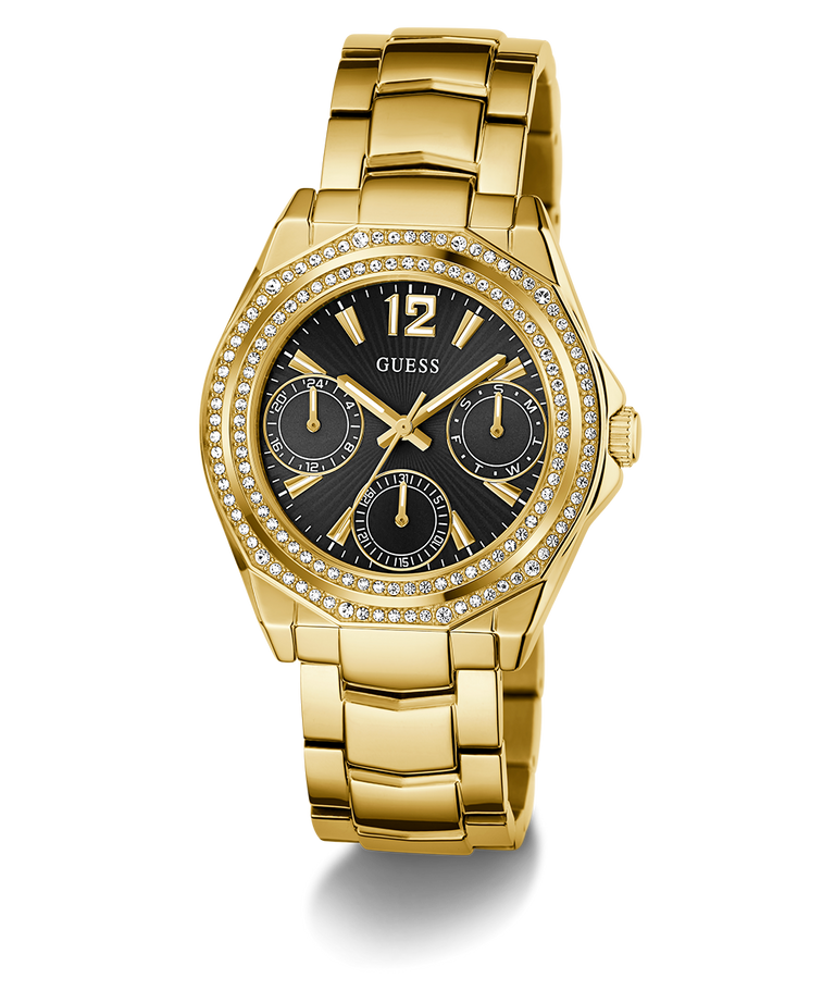 GUESS GW0685L4 Ladies Gold Tone Multi-function Watch