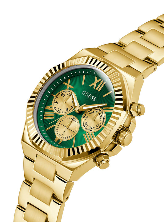 Gold Equity Green Link Watch-GW0703G2