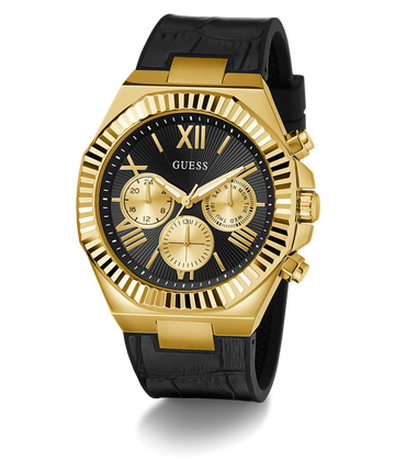 GUESS GW0791G3 Equity Black Gold Tone Men's Watch